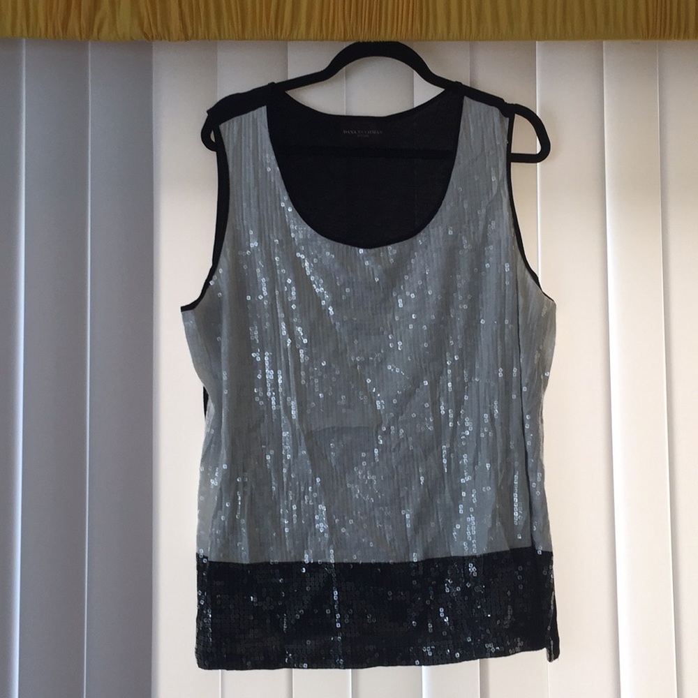Sequin tank top